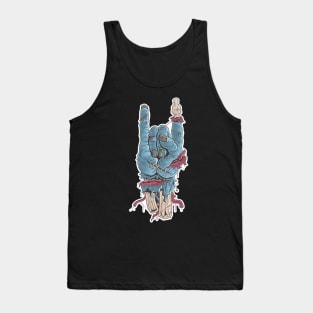 Zombie's hand rock Tank Top